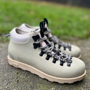 Native Fitzsimmons Citylite Bloom Boots Algae-Based Vegan Waterproof Sz 7